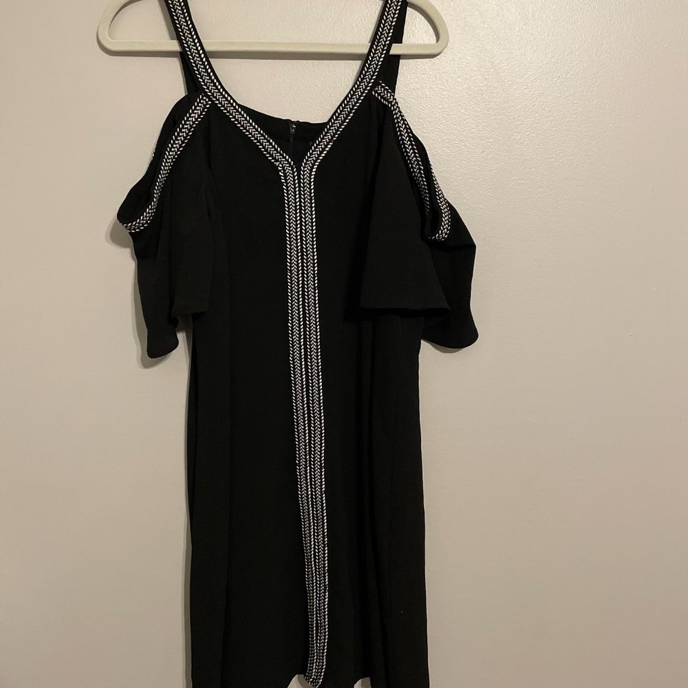 Vince Camuto Black Linen Dress | Size: 12